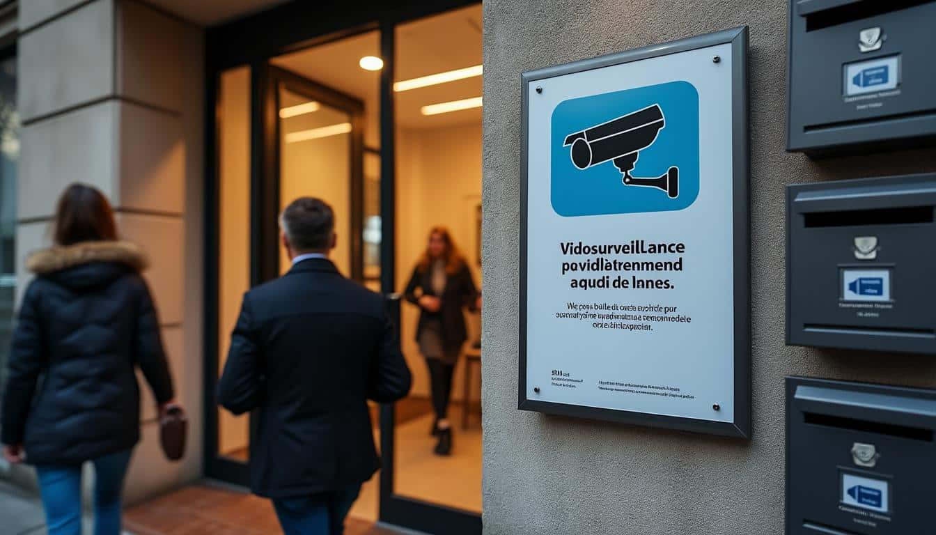 Illustration: Définition et rôle d’une affiche de vidéosurveillance