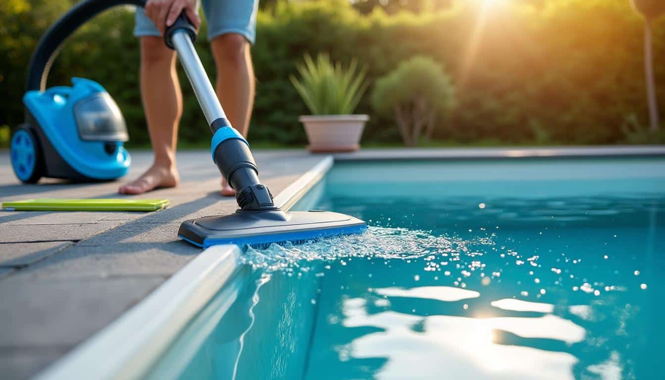 Illustration: Pourquoi aspirer une piscine hors sol est essentiel pour l’entretien de votre bassin