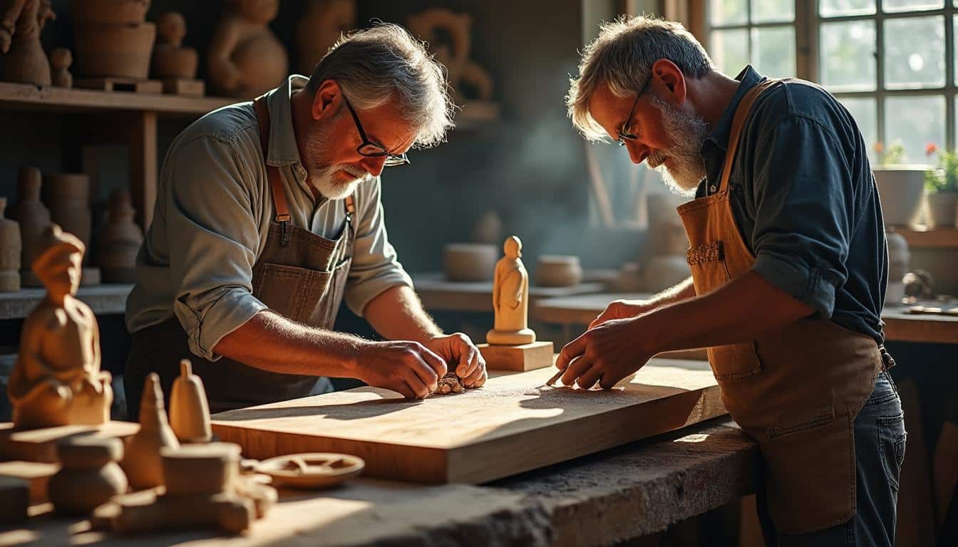 Illustration: Comprendre la différence entre un ébéniste et un menuisier : définitions, origines et domaines d’intervention