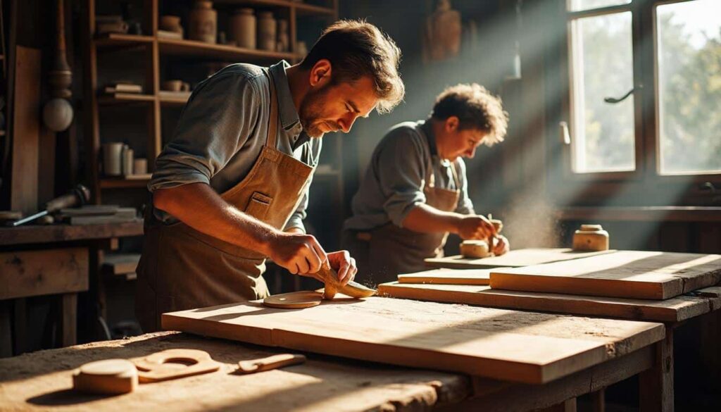 Différence entre un menuisier et un ébéniste : métiers, missions et choix