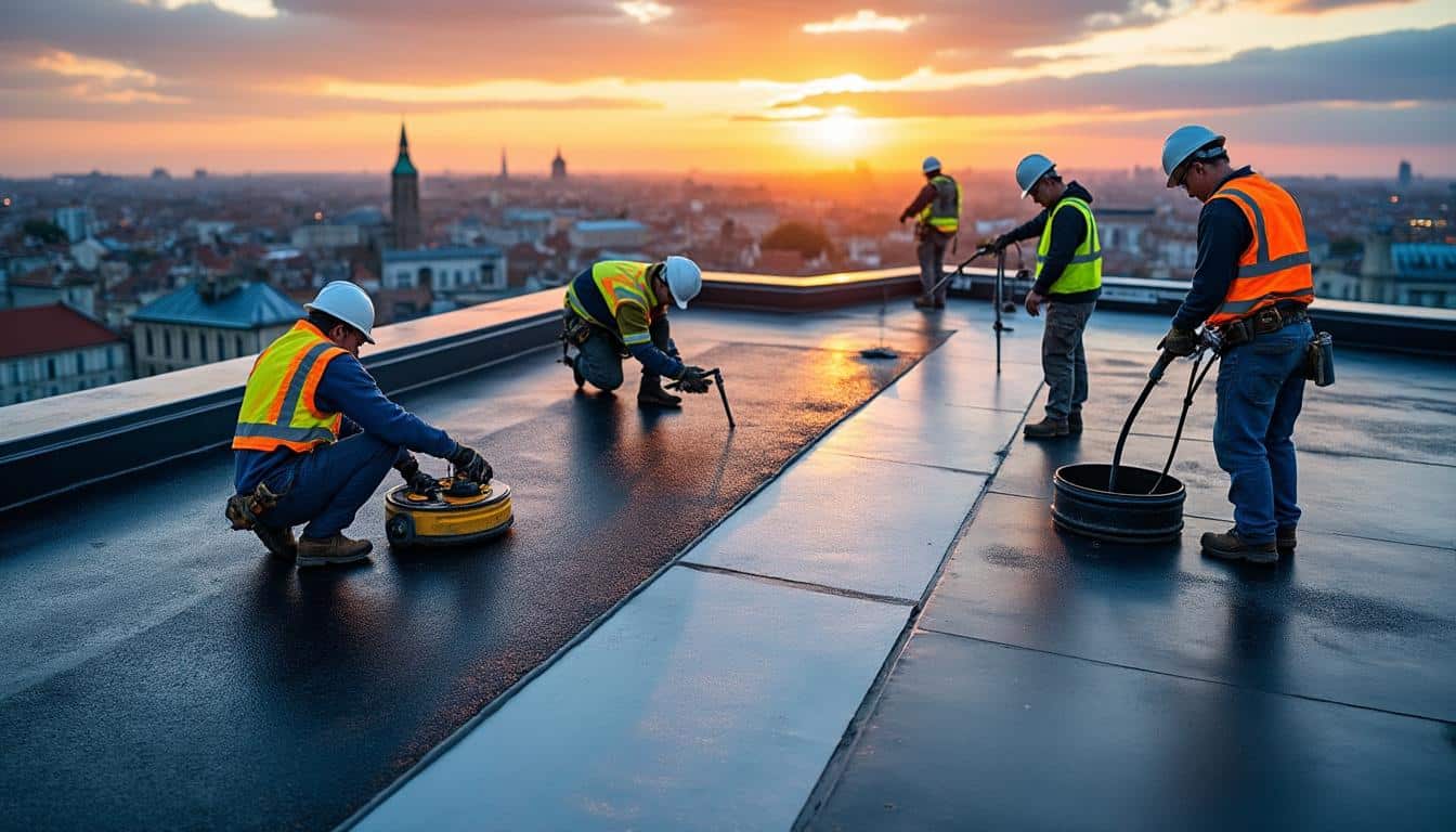 Illustration: Les différents types de systèmes d’étanchéité bitumineuse sur toiture terrasse : comparatif et critères de choix