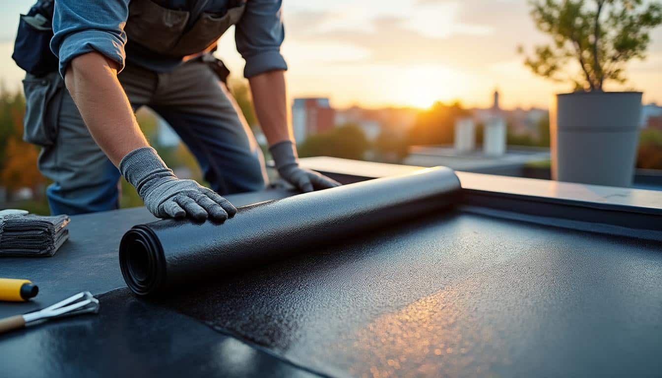 Étanchéité bitumineuse de toiture terrasse : guide, pose et conseils