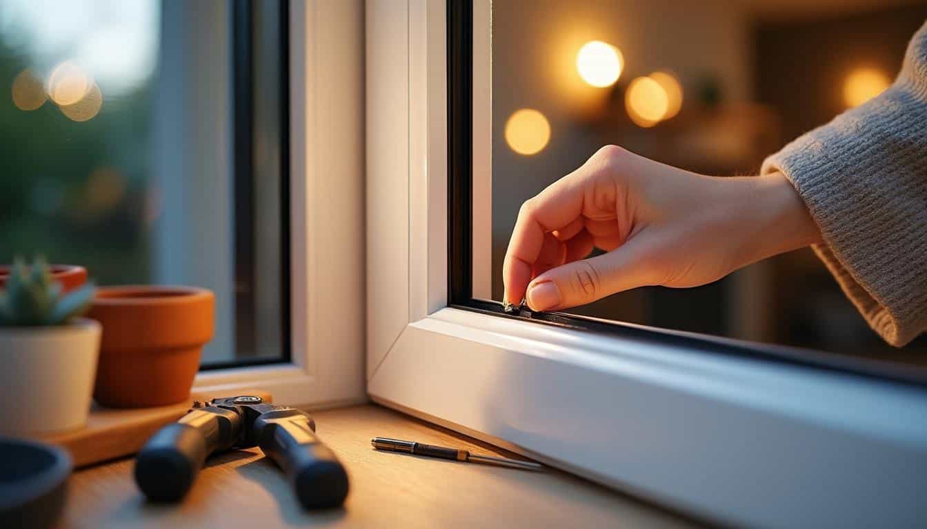 Illustration: Définition et rôle du joint de fenêtre PVC à insérer