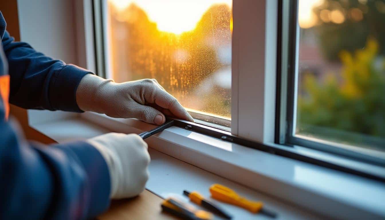 Illustration: Définition et rôle du joint pour fenêtre PVC double vitrage
