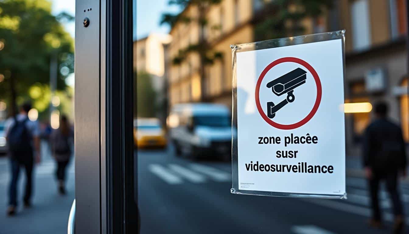 Modèle d’affiche de vidéosurveillance PDF gratuit : guide et téléchargement