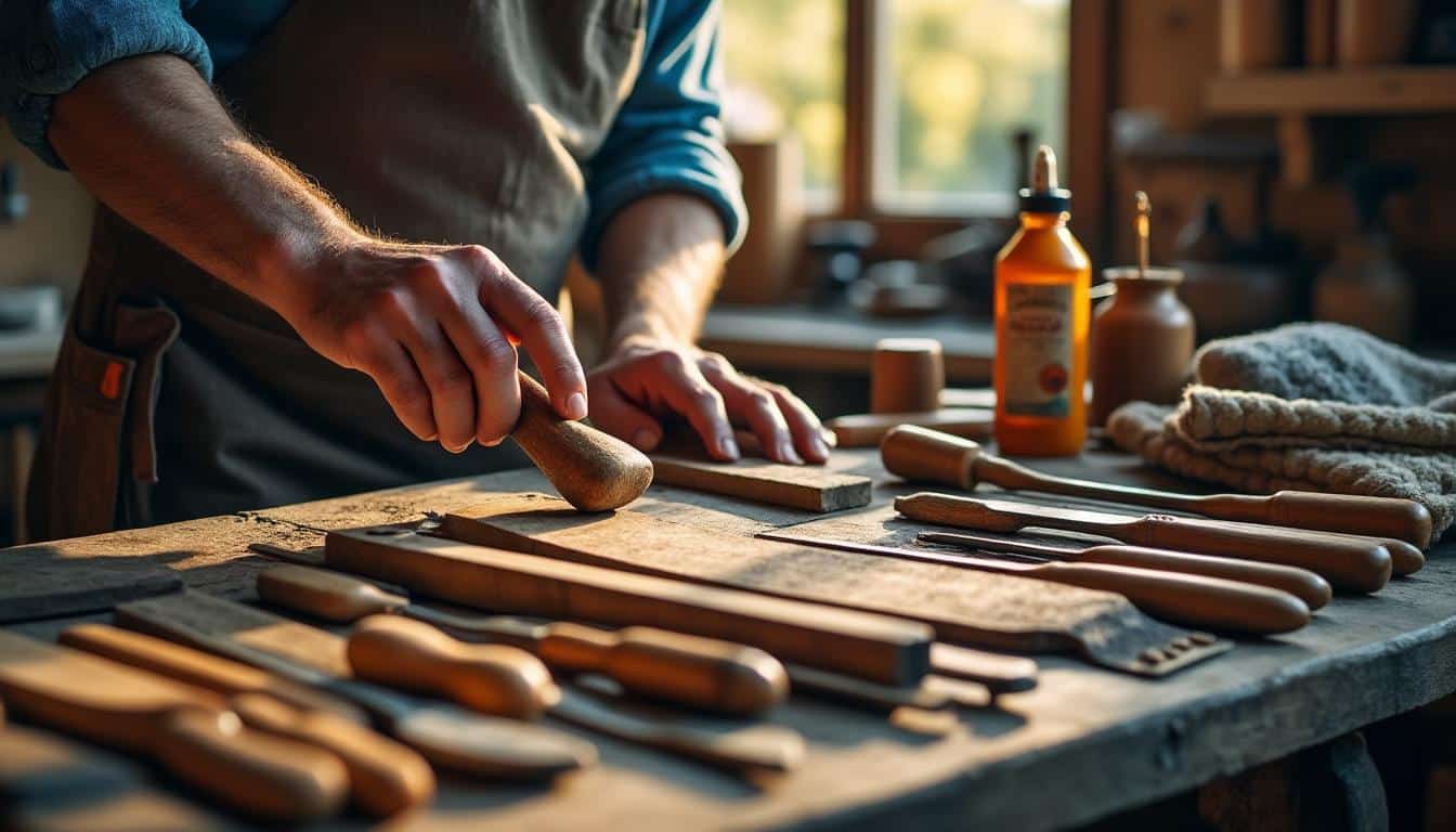 Illustration: Guide pratique : choisir, utiliser et entretenir ses outils de menuisier