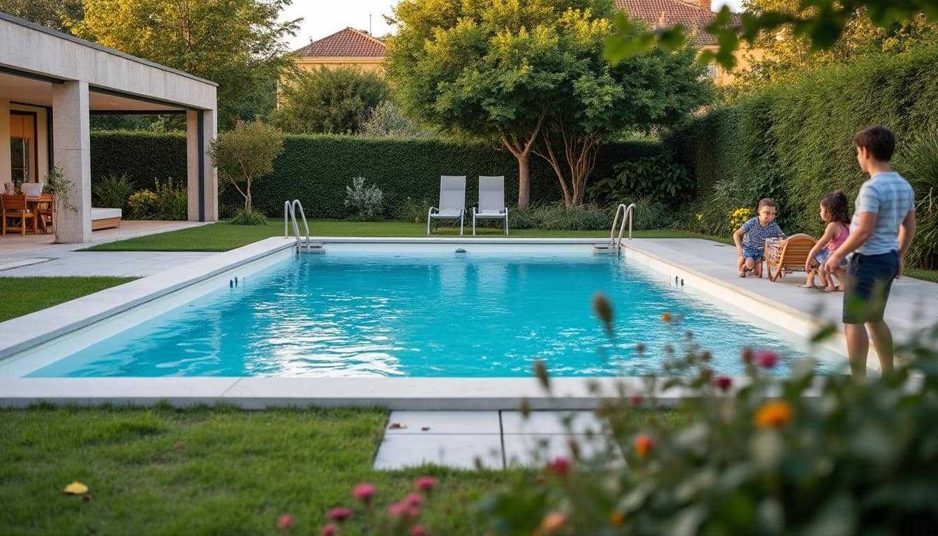 Illustration: Définition et spécificités d’une piscine hors sol en béton