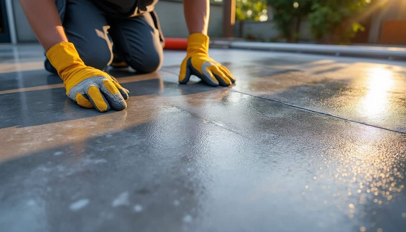 Illustration: Les différents types de résines pour l’étanchéité d’une terrasse en béton