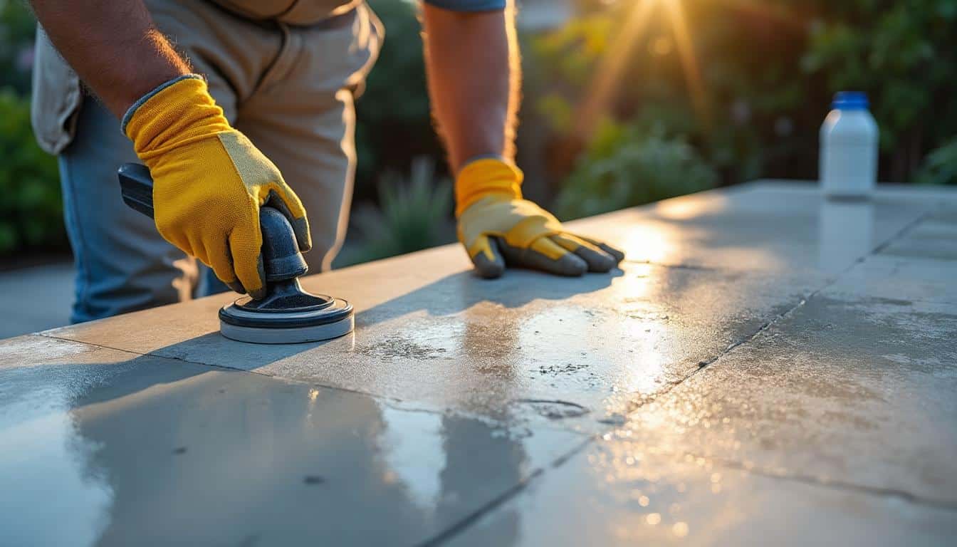 Résine d’étanchéité pour terrasse en béton : guide complet et conseils