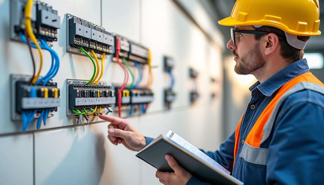 Illustration: Définition et différences du tableau électrique triphasé avec le monophasé