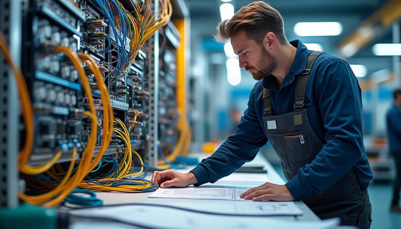 Illustration: Avantages et inconvénients à utiliser un tableau électrique triphasé