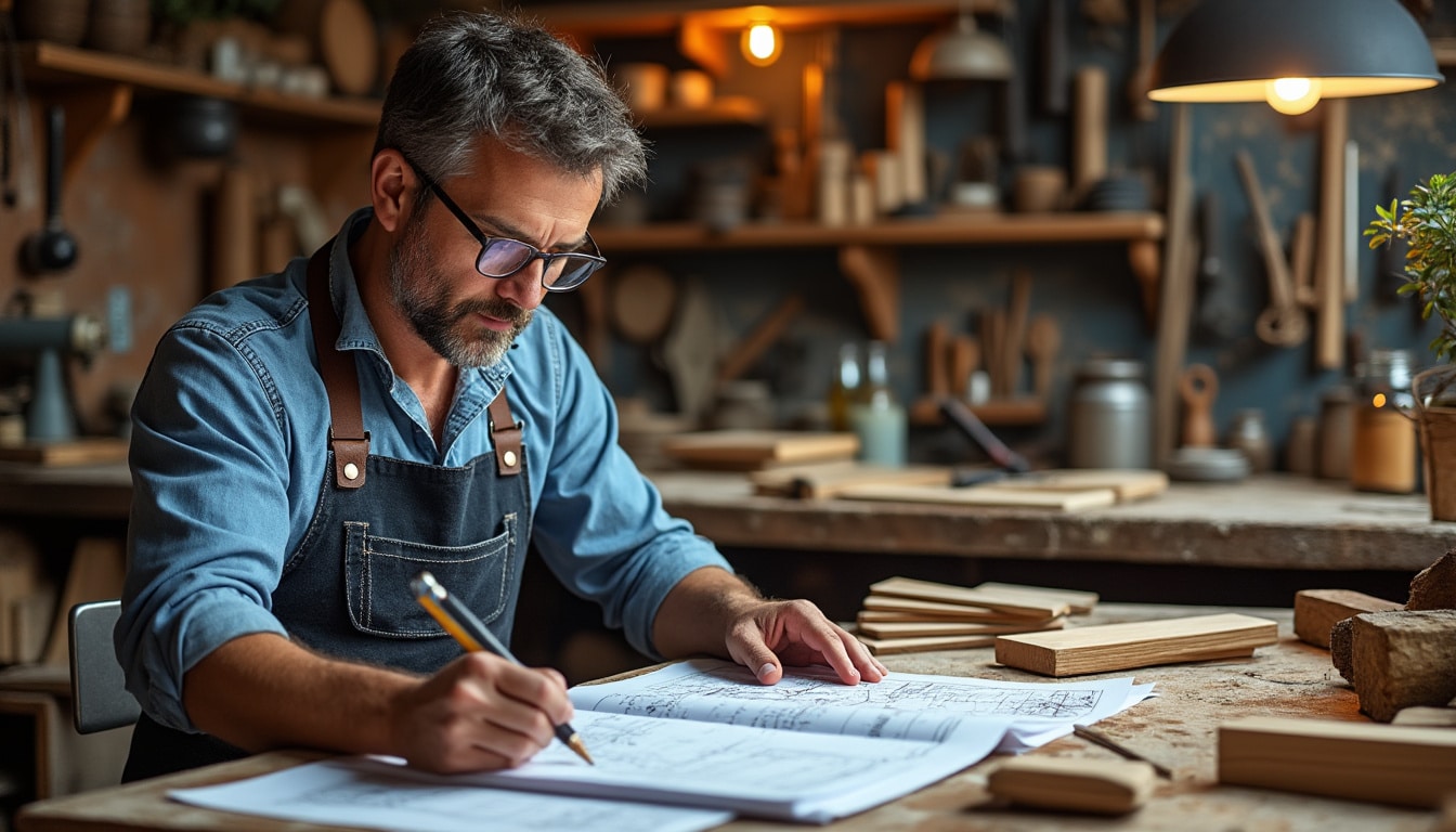 Illustration: Définition du code Rome du menuisier et utilité dans le secteur professionnel