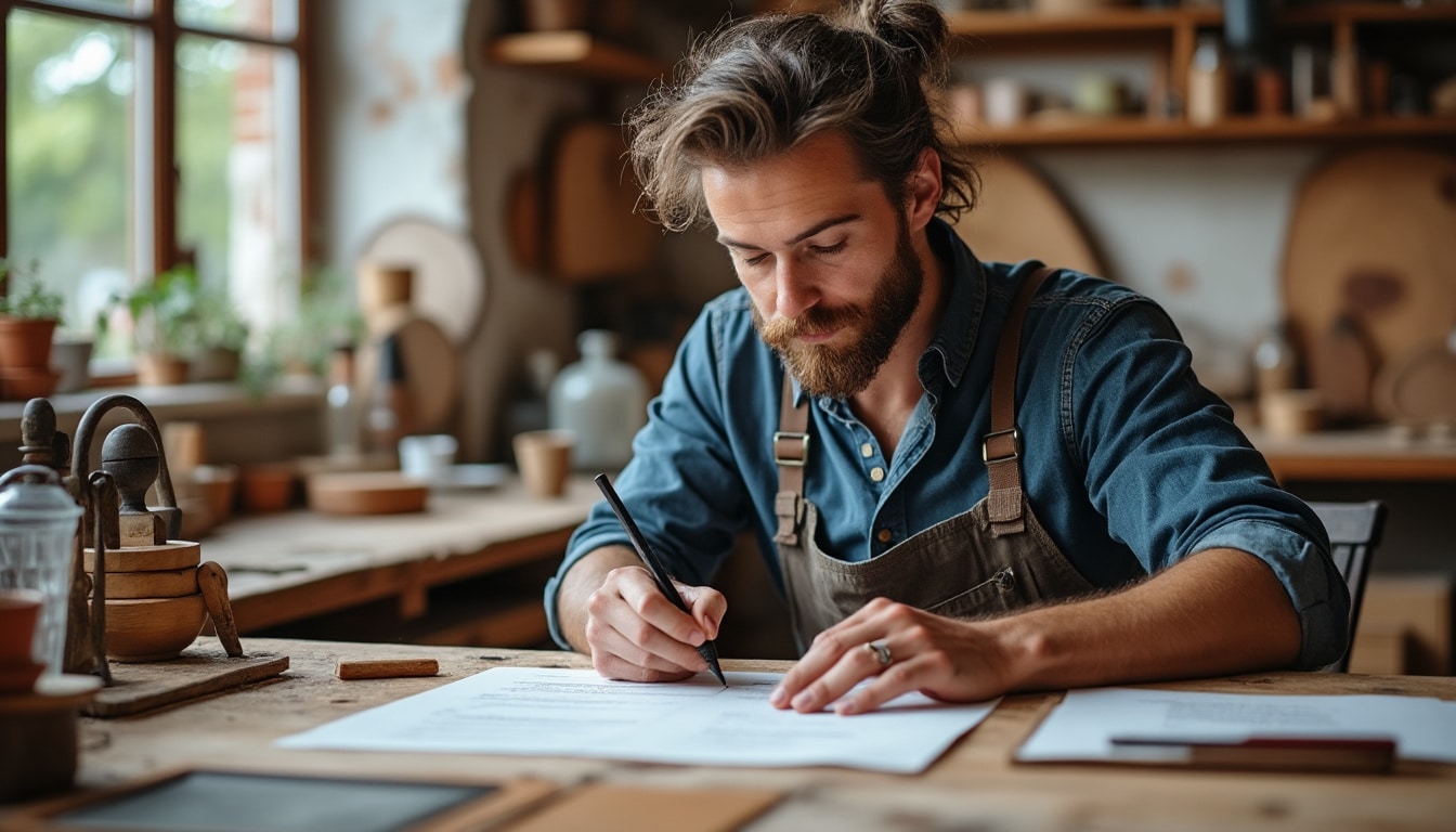 Illustration: L’importance d’un bon CV de menuisier pour trouver un emploi