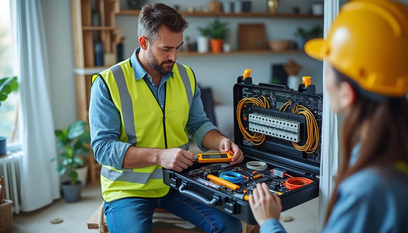 Illustration: Les normes à respecter pour la dimension du tableau électrique
