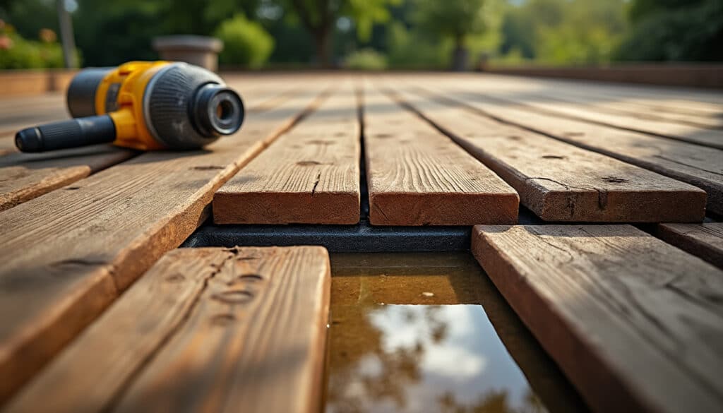Étanchéité d’une terrasse en bois sur pilotis : guide complet et conseils