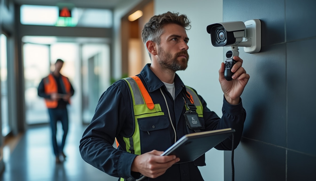 Illustration: Présentation du métier de technicien en alarme et vidéosurveillance