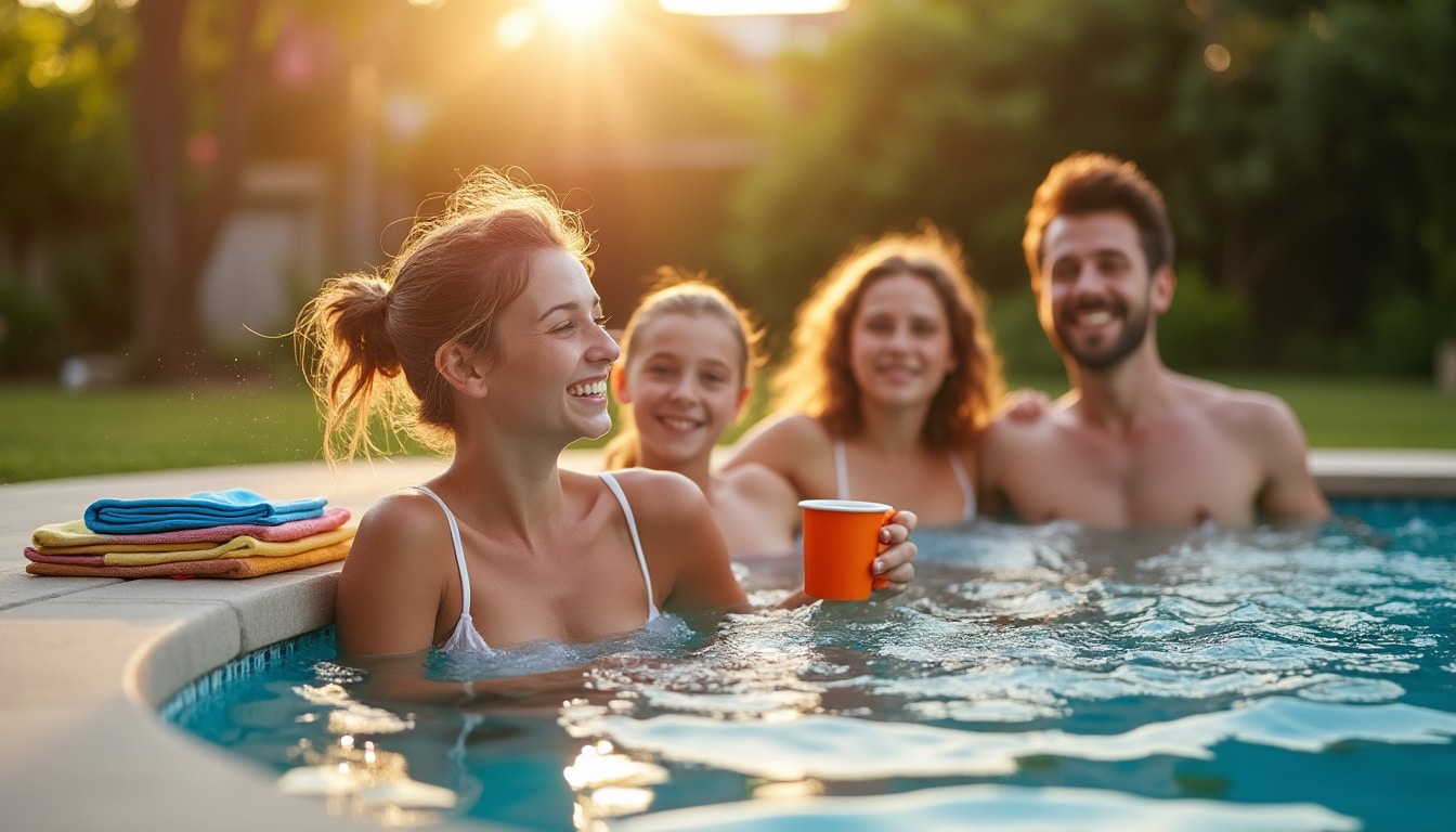 Illustration: Pourquoi chauffer l’eau d’une piscine hors sol ?