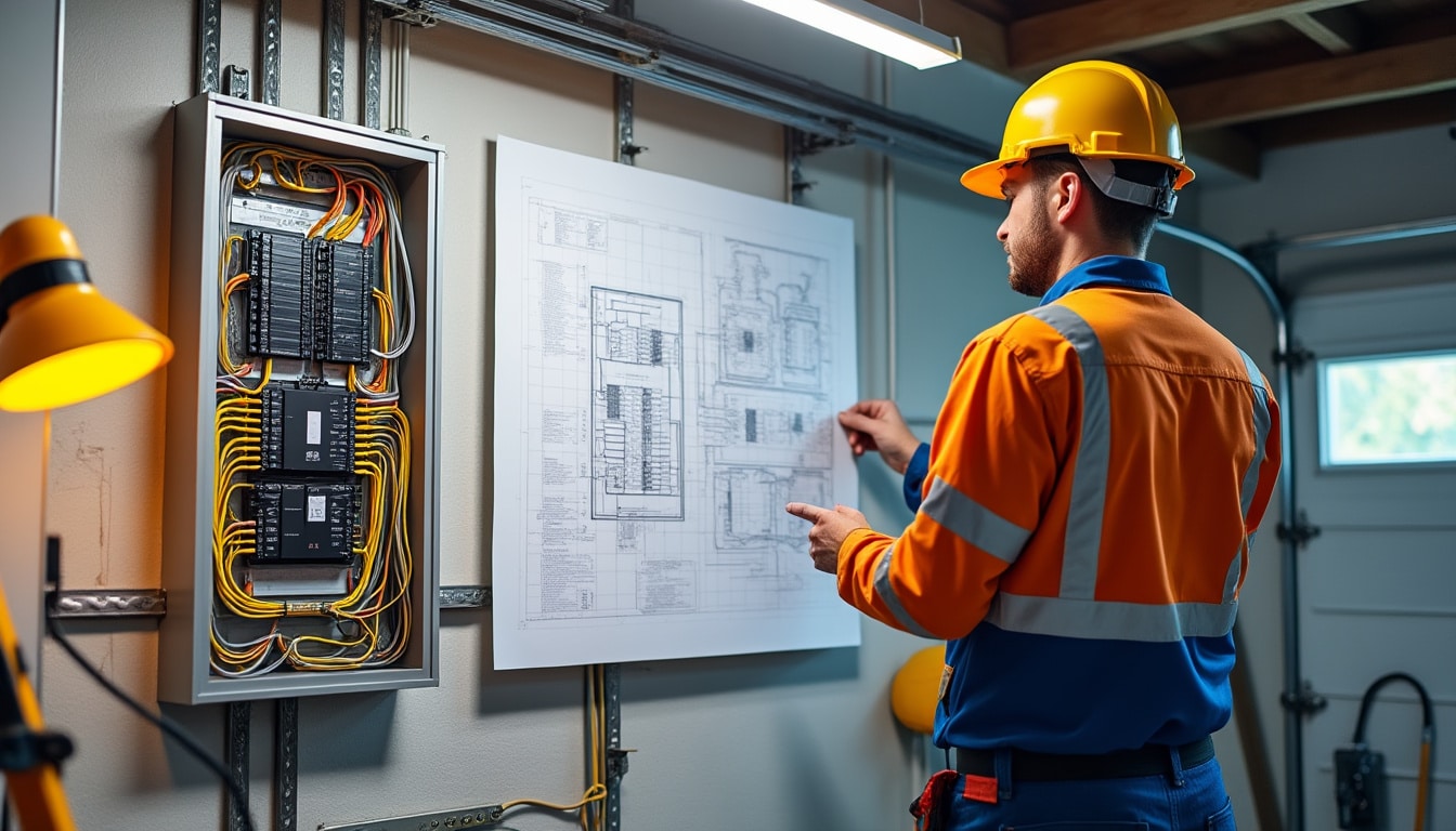 Illustration: Comprendre le schéma du tableau électrique d'une maison de 100 m²