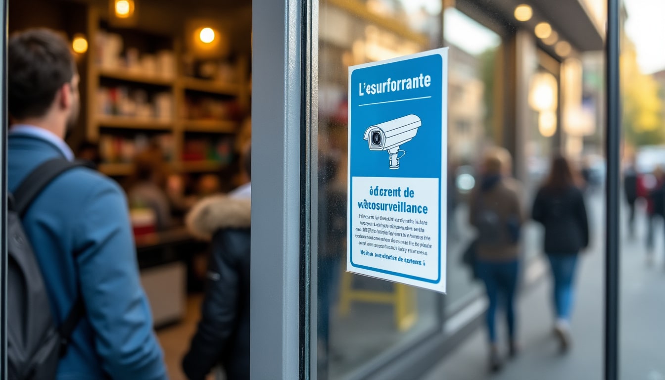 Illustration: Définition et utilité de l’autocollant de vidéosurveillance gratuit