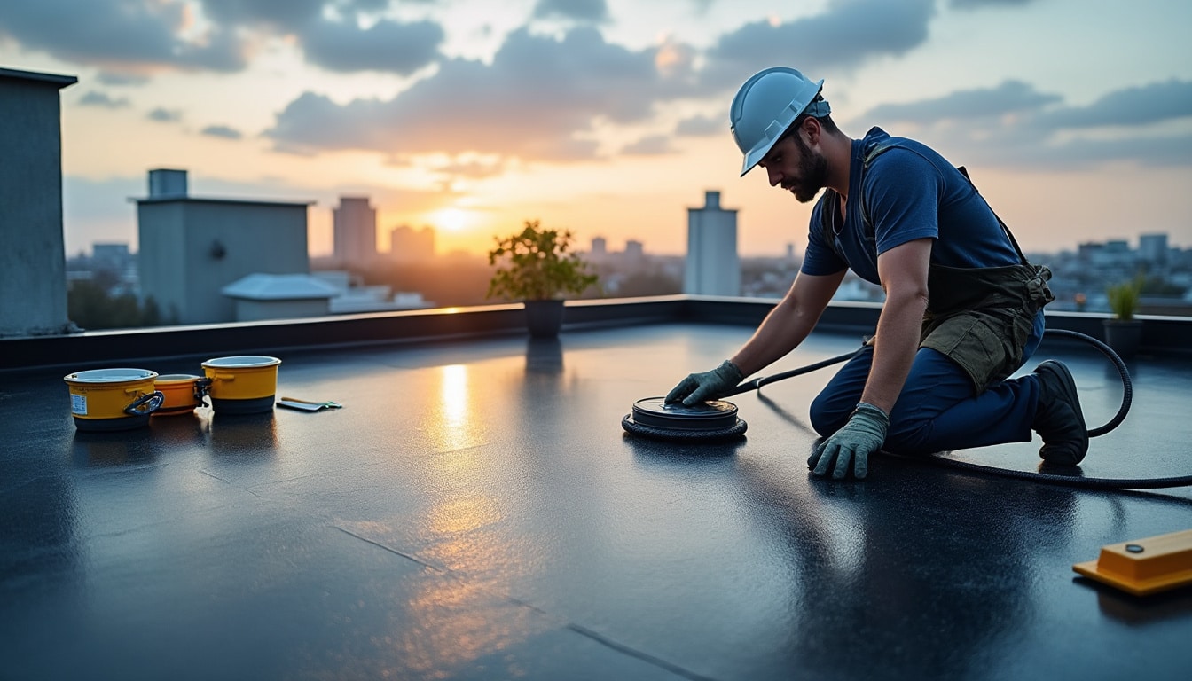 Illustration: Définitions et principes de l’étanchéité et de l’isolation de la toiture terrasse