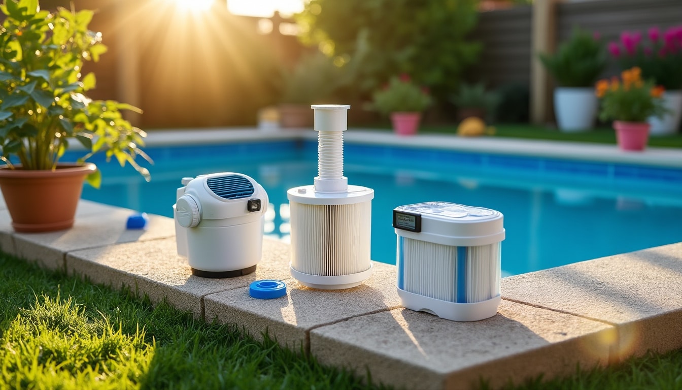 Illustration: Les différents types de filtres pour piscine hors sol et leurs spécificités
