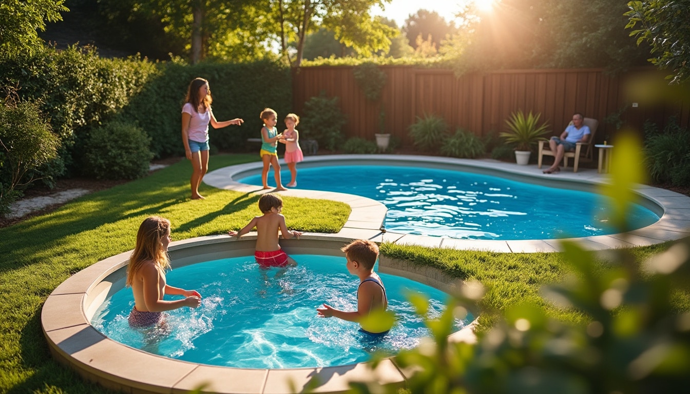 Illustration: Définition et différences des piscines hors sol enterrées
