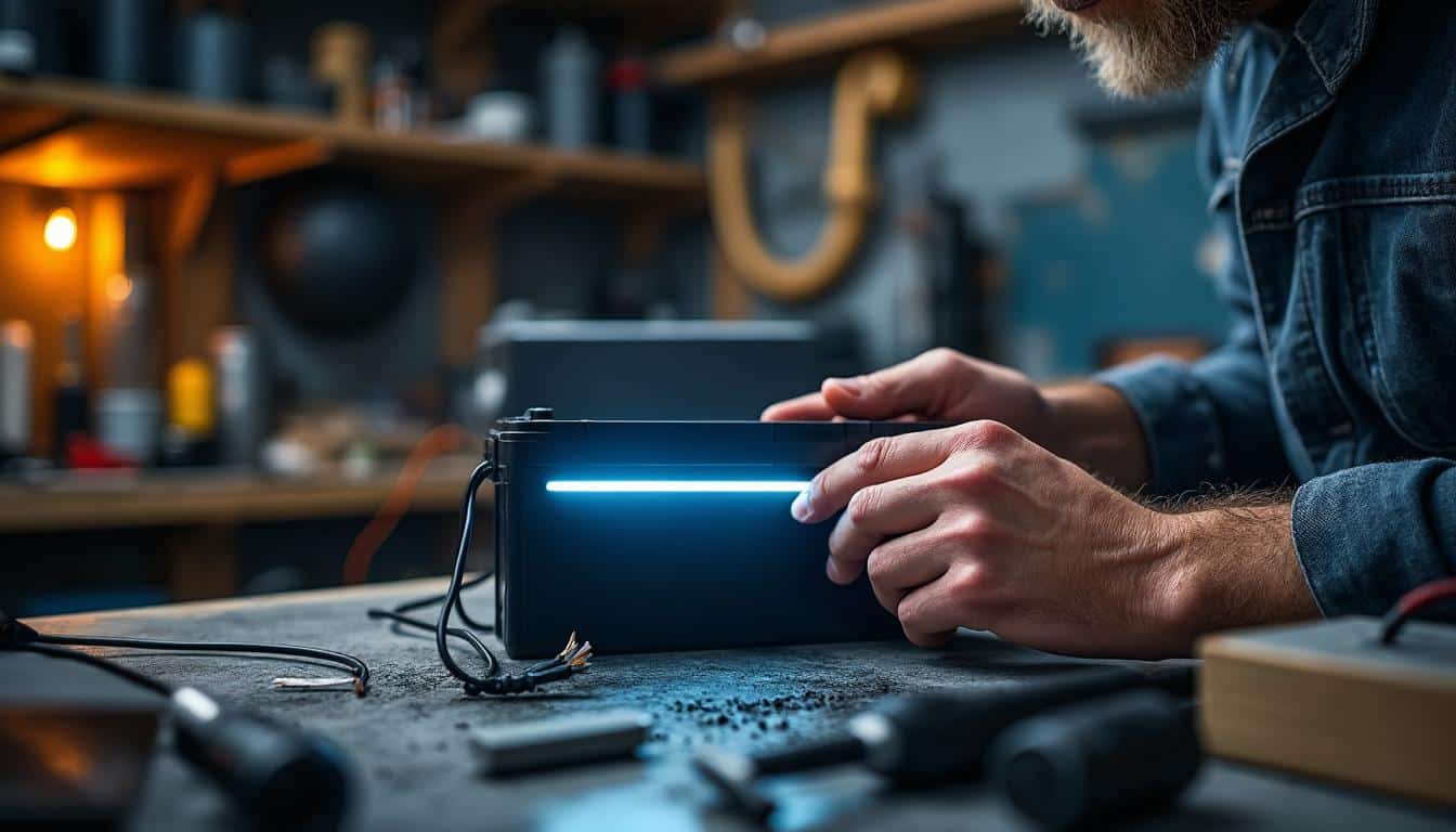 Illustration: Reconnaître les symptômes d’une décharge profonde sur une batterie lithium