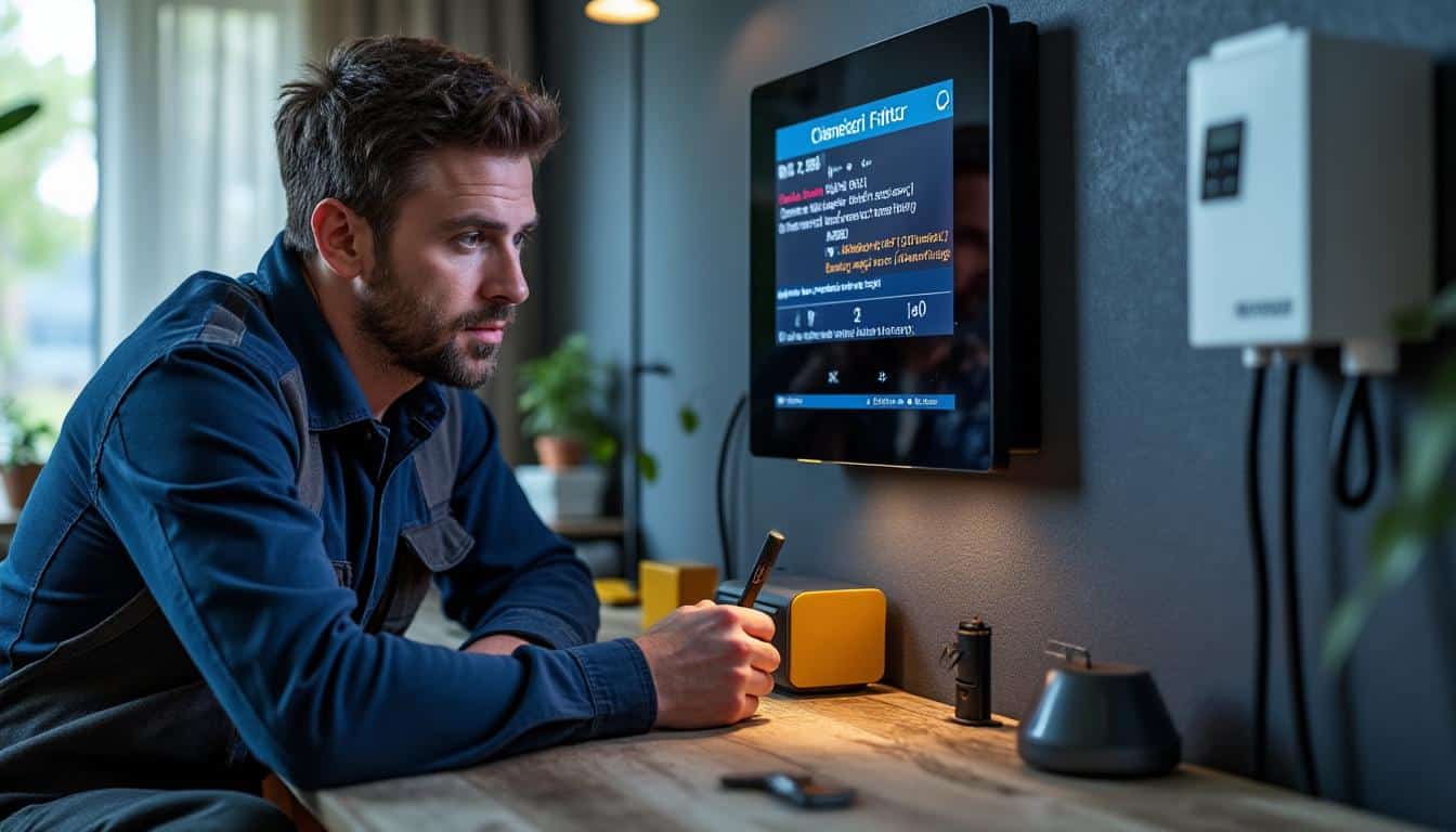 Compteur intelligent du plancher chauffant : dysfonctionnement et origine