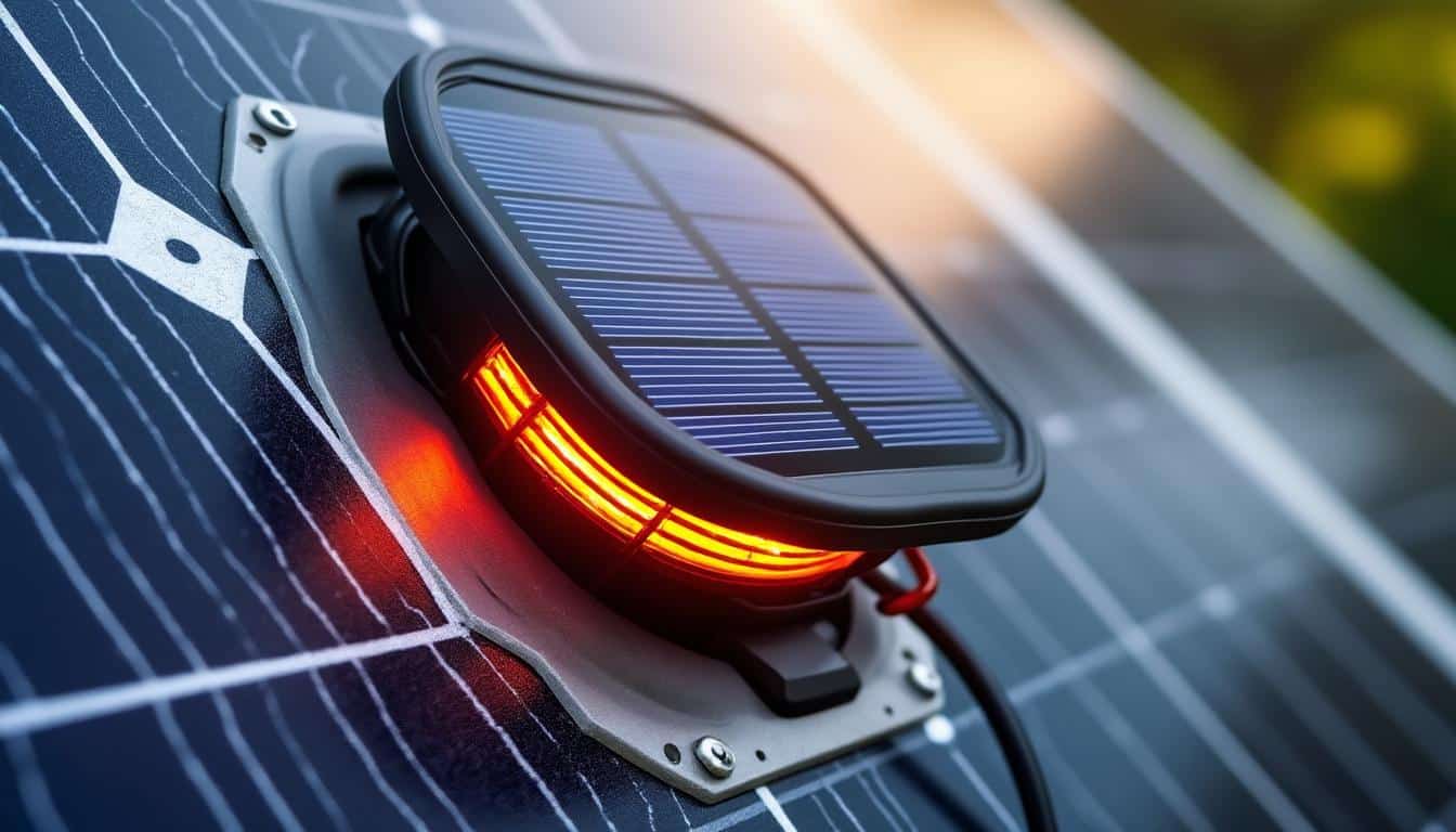 Panne solaire micro-onduleur clignote rouge : causes et solutions