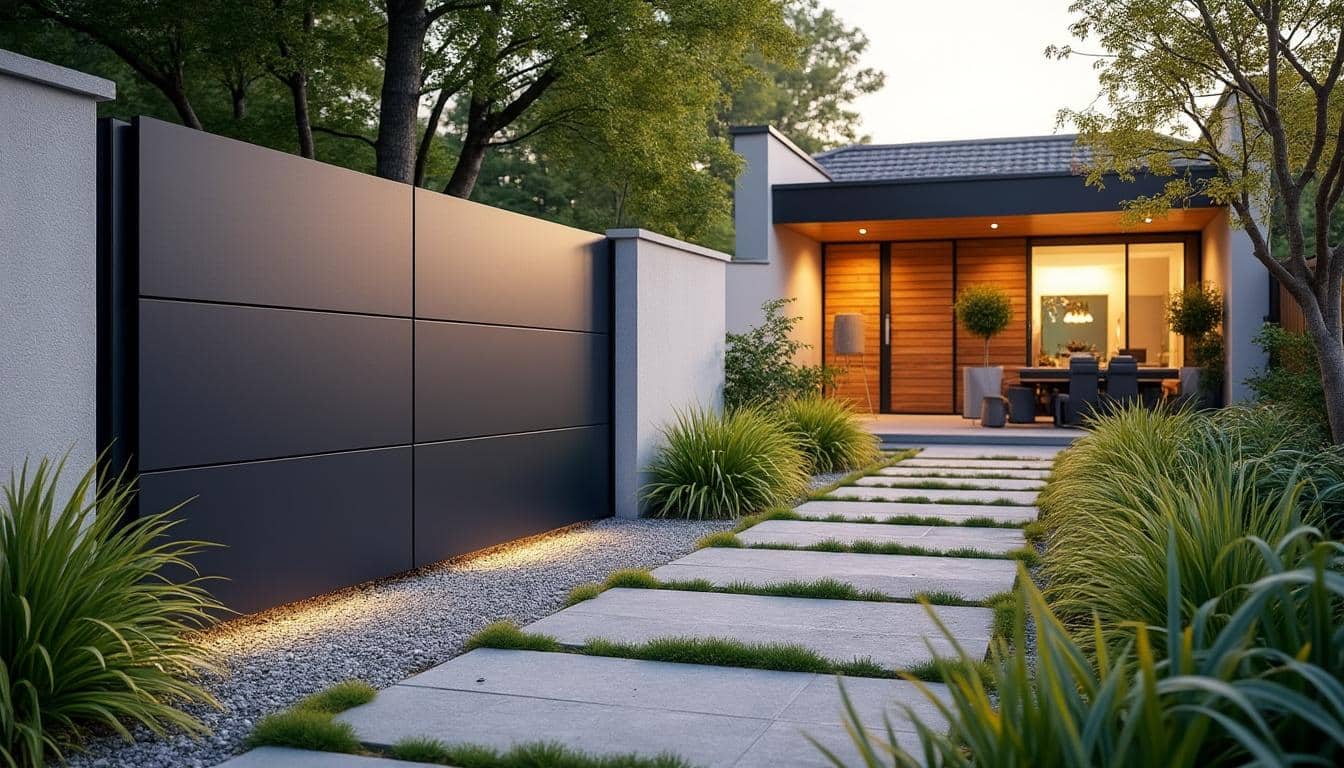 Image mise en avant pour Portail coulissant ou battant : comment faire le bon choix pour votre maison