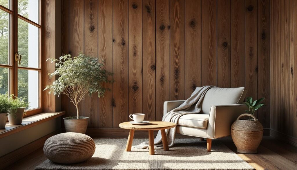Lambris en vieux bois : charme authentique et conseils pratiques