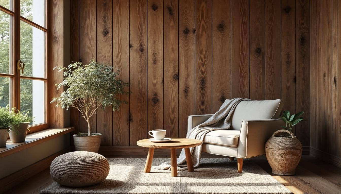 Lambris en vieux bois : charme authentique et conseils pratiques