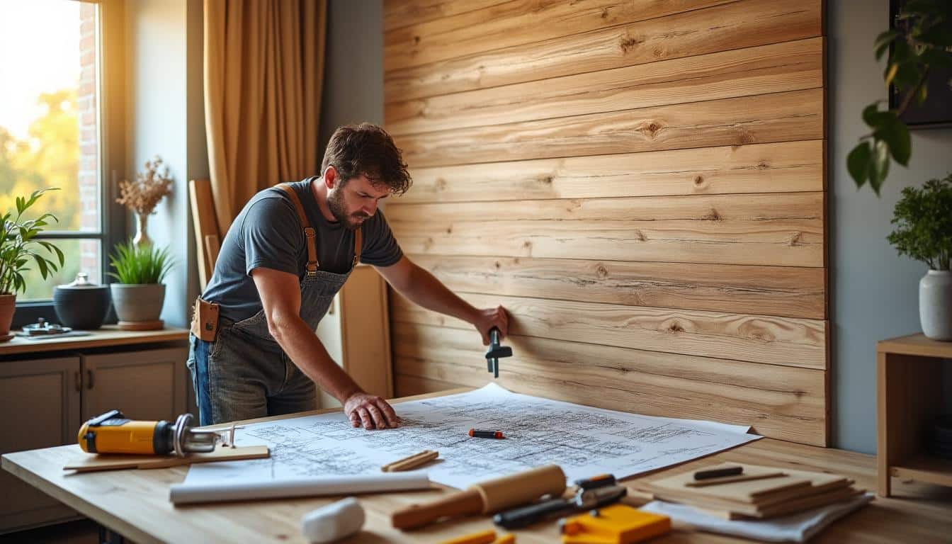 Illustration: Comprendre le lambris mural : matériaux, usages et décorations possibles