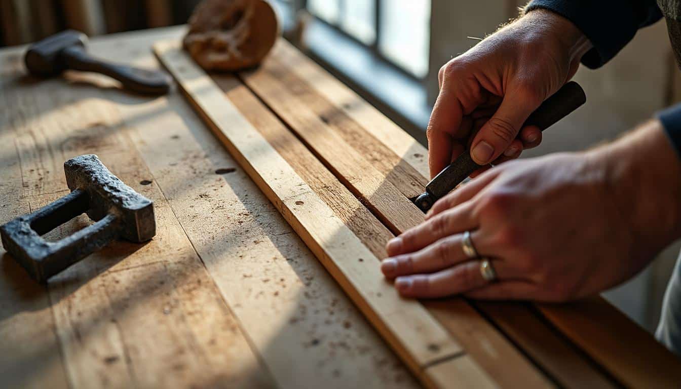 Fixation du lambris bois : méthodes et conseils pour une pose réussie