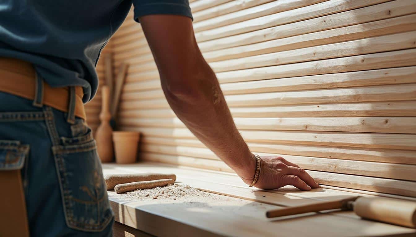 Illustration: Qu’est-ce que la pose de lambris sur un mur en placo et pourquoi l’adopter ?