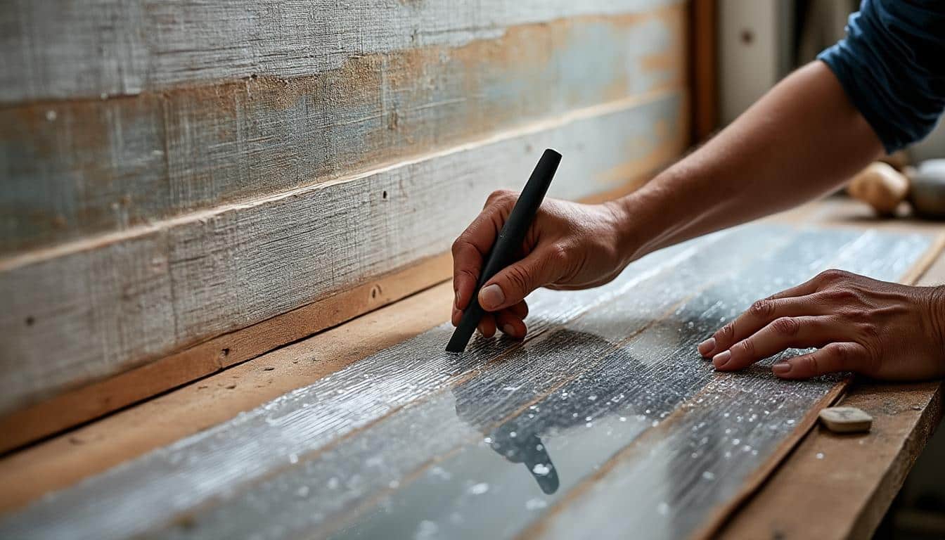 Illustration: Comprendre le lambris et la toile de verre : matières, textures et usages