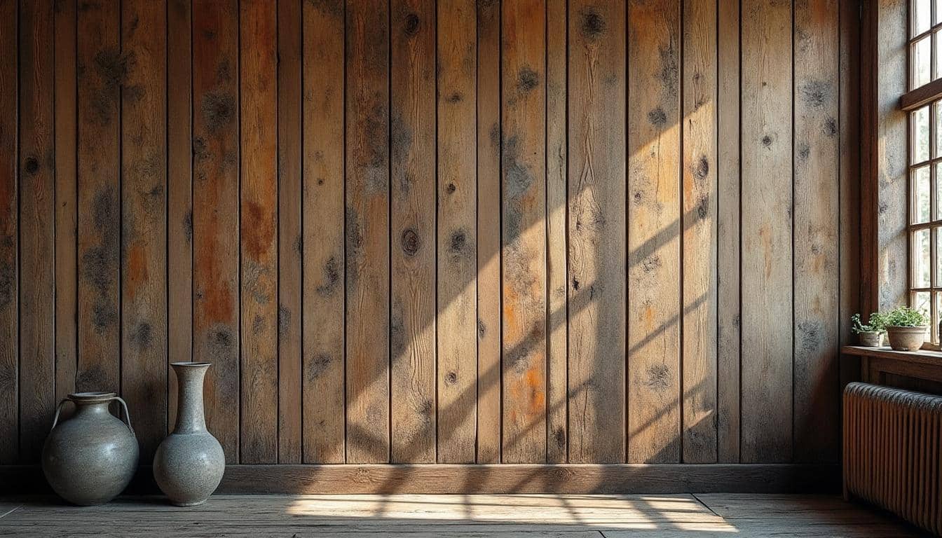 Illustration: Les secrets du vieux lambris en bois massif et authentique