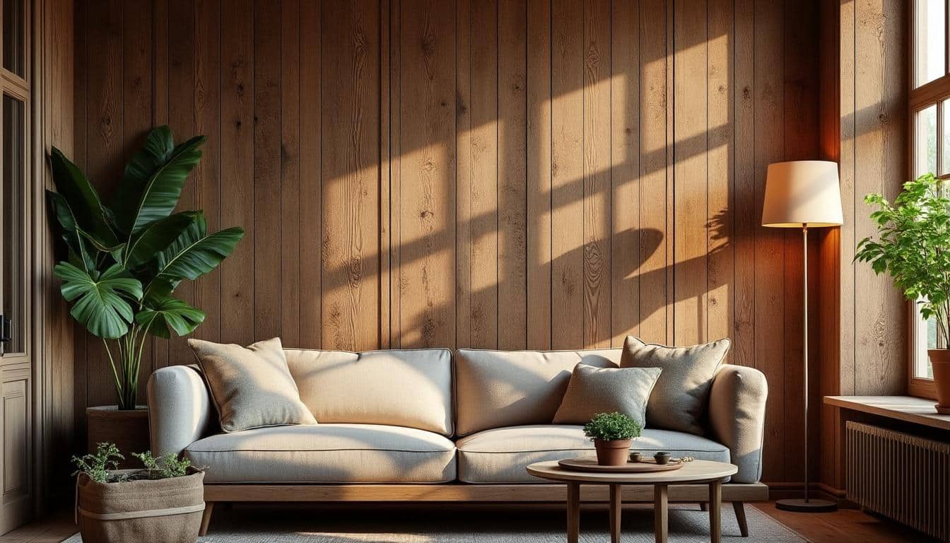 Illustration: Créer une ambiance chaleureuse et élégante grâce au lambris ancien