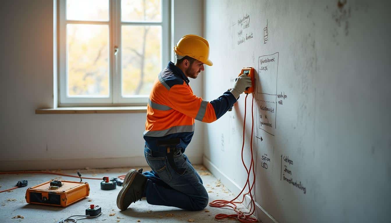 Illustration: Comprendre l’importance de la hauteur dans l’installation électrique
