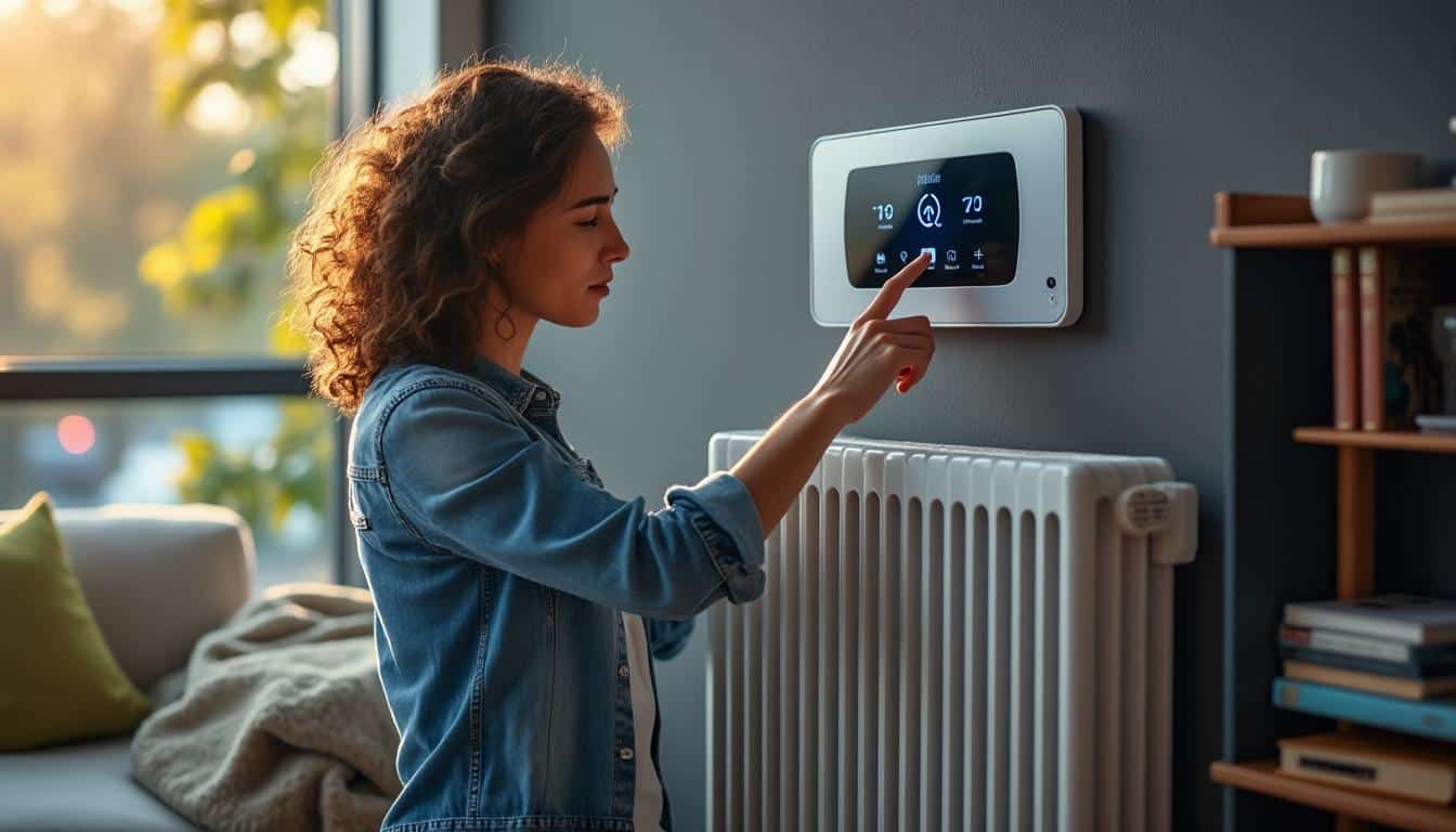 Illustration: Comment interpréter les symboles du radiateur électrique Atlantic pour un usage facile