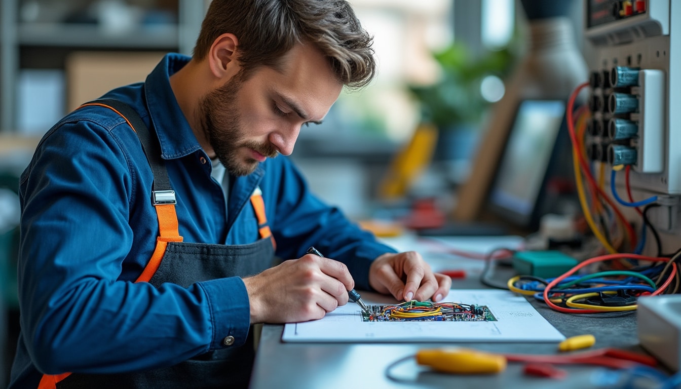 Illustration: Comprendre le rôle essentiel de l’étiquette dans un tableau électrique